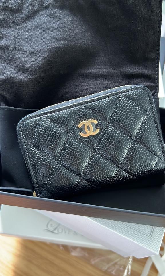 Chanel classic zipped coin purse, Women's Fashion, Bags & Wallets