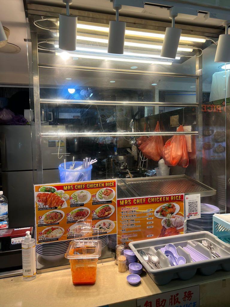 Display Rack For Chicken Rice Chicken rice stall rack, Furniture & Home Living, Bathroom & Kitchen ...