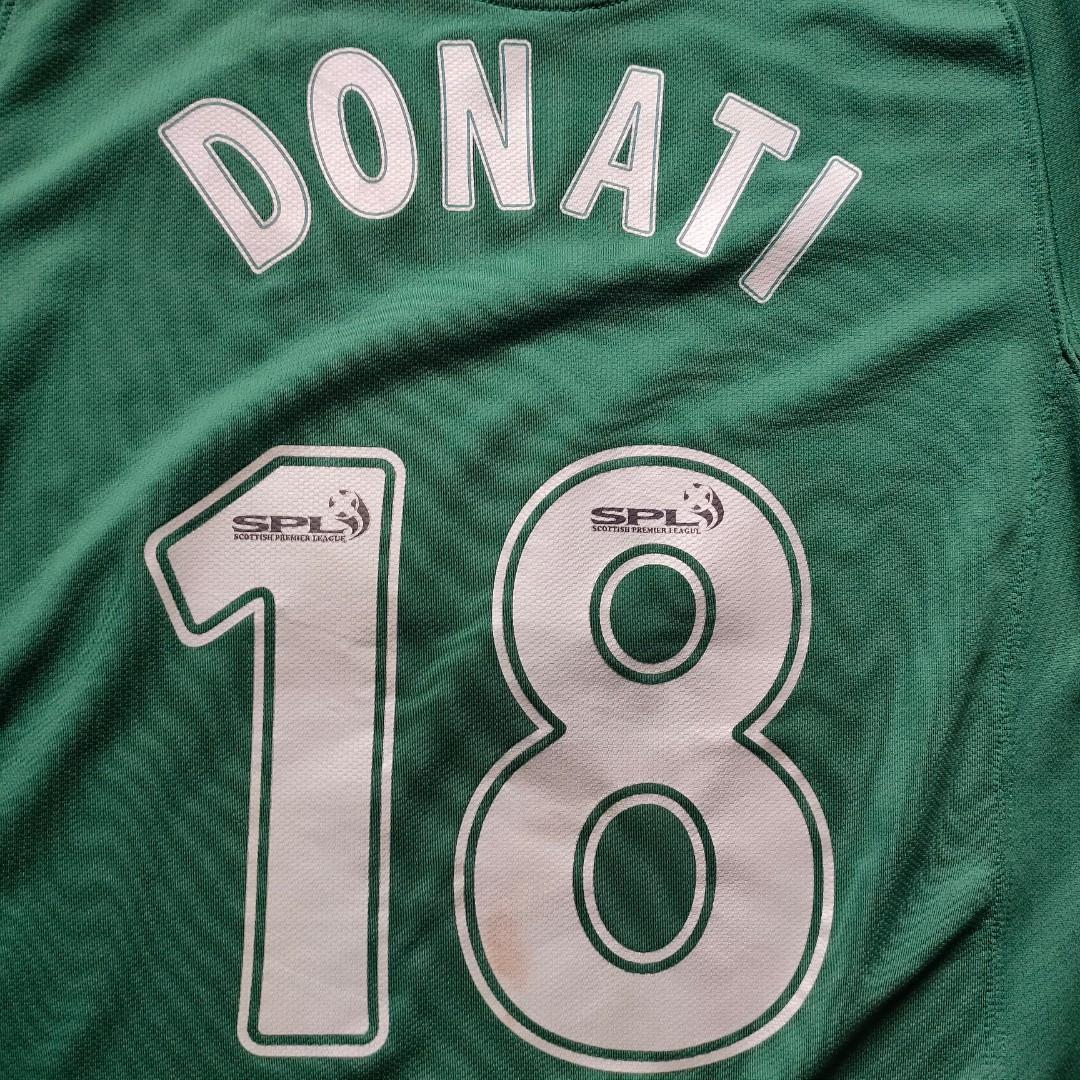 CLASSIC CELTIC F.C AWAY KIT 2007-2008  Massimo Donati #18 Jersey, Men's  Fashion, Activewear on Carousell