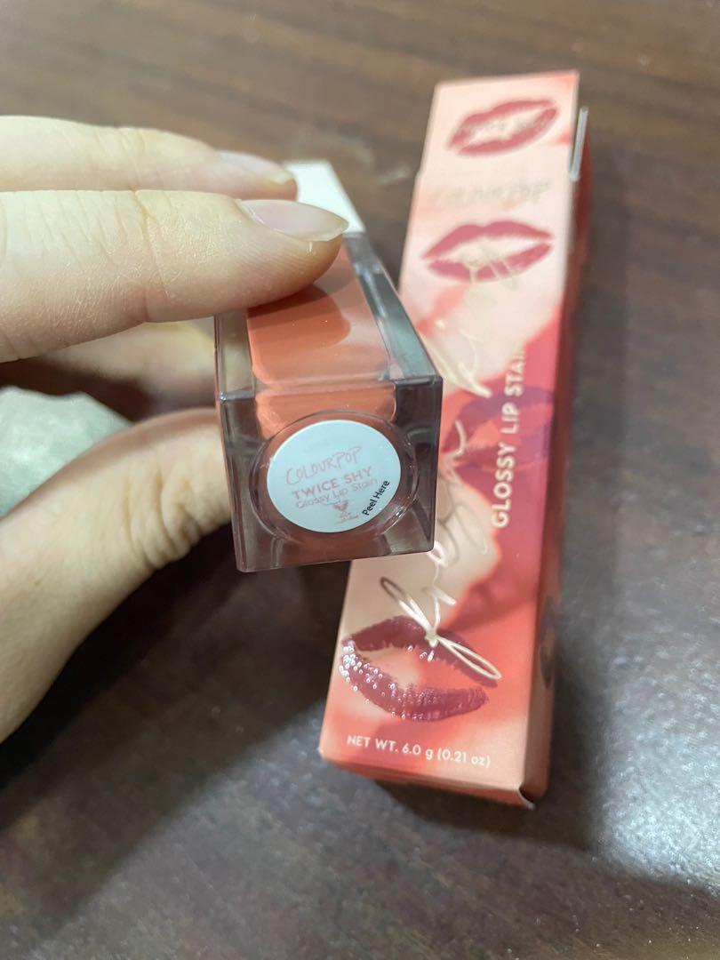 Colourpop Twice Shy Lip Stain, Health & Beauty, Makeup on Carousell