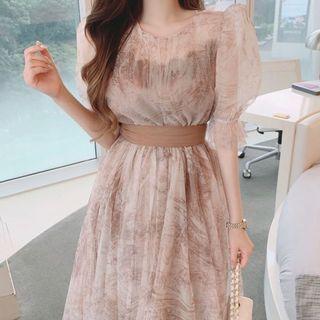 Crystal Floral Dress