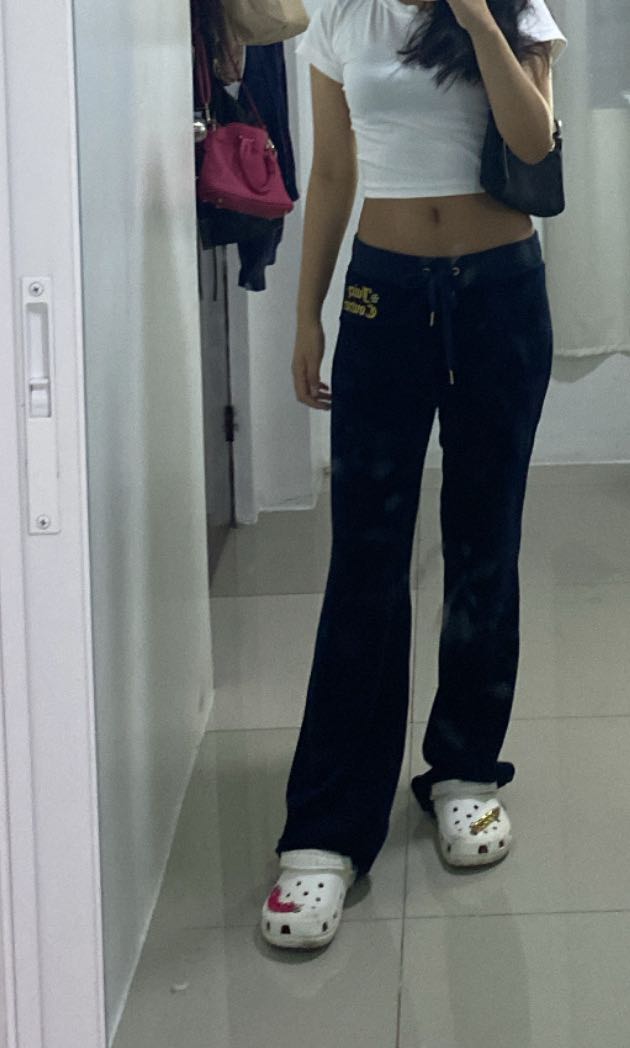Juicy couture top black label tracksuit