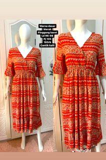 Dress Merah Cantik