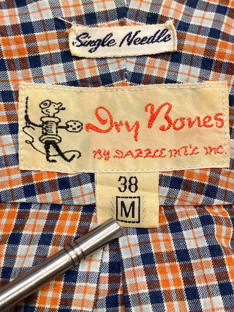 Dry Bones Japan Single Needle Pull Over shirt, Men's Fashion, Tops