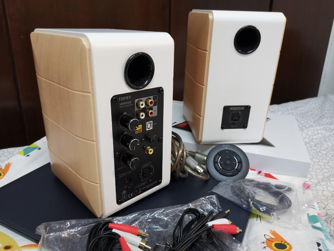 Edifier S880DB Bluetooth Active Bookshelf Speaker, Audio, Soundbars