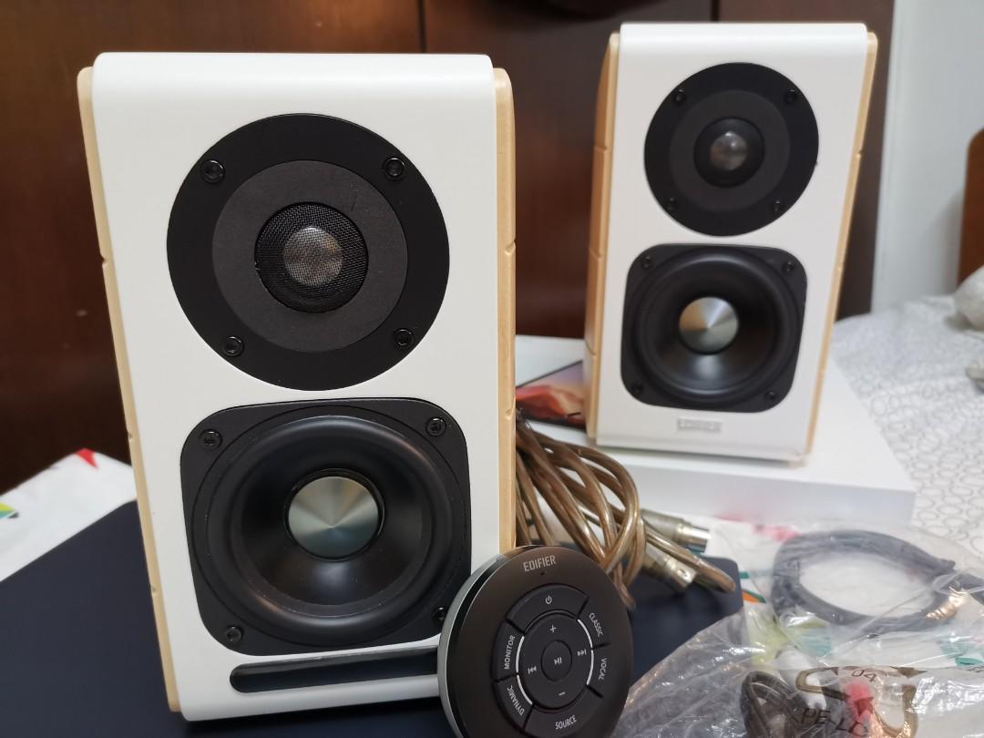 Edifier S880DB Bluetooth Active Bookshelf Speaker, Audio, Soundbars