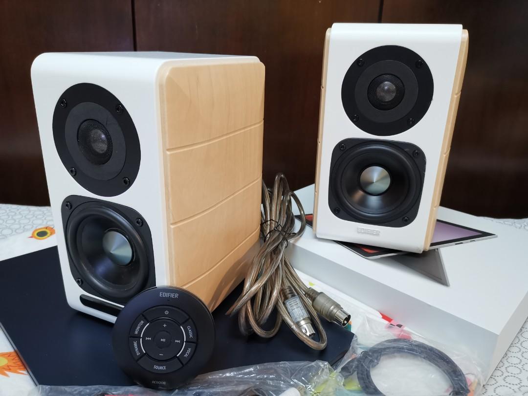 Edifier S880DB Bluetooth Active Bookshelf Speaker, Audio, Soundbars