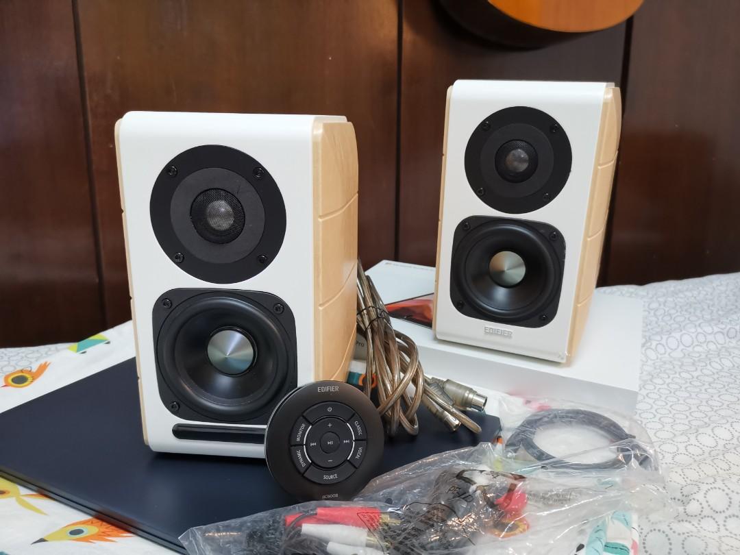 Edifier S880DB Bluetooth Active Bookshelf Speaker, Audio, Soundbars