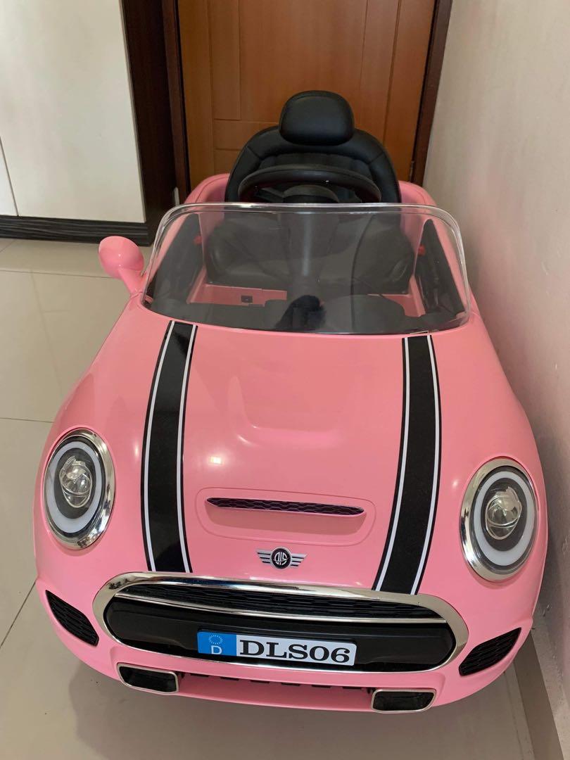 Pink mini battery car Clearance