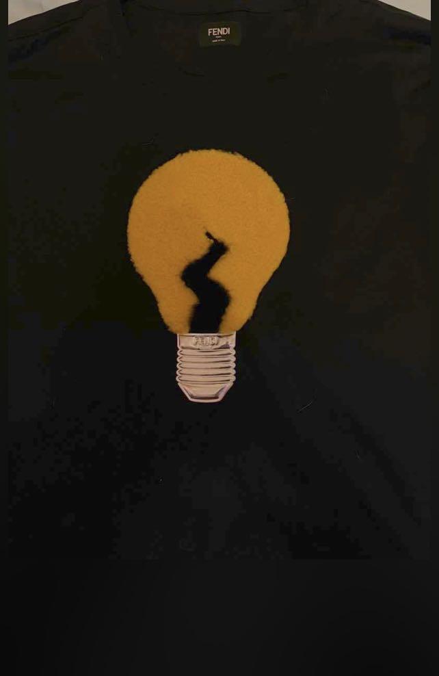 Fendi light hot sale bulb shirt