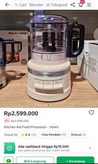 Food processor kitchenaid