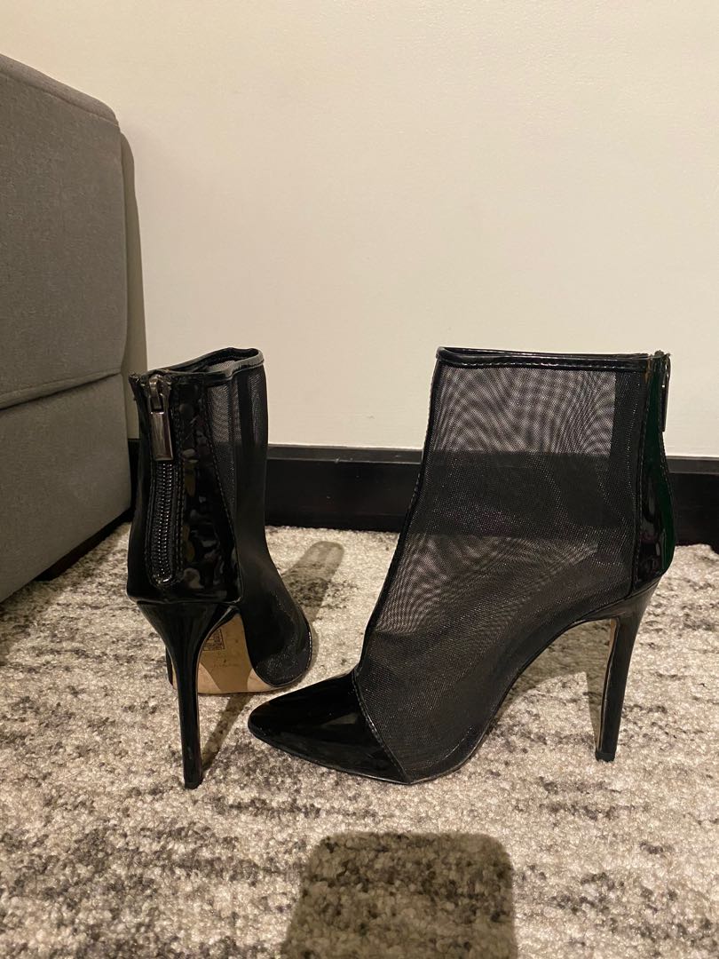 Mesh booties new arrivals forever 21