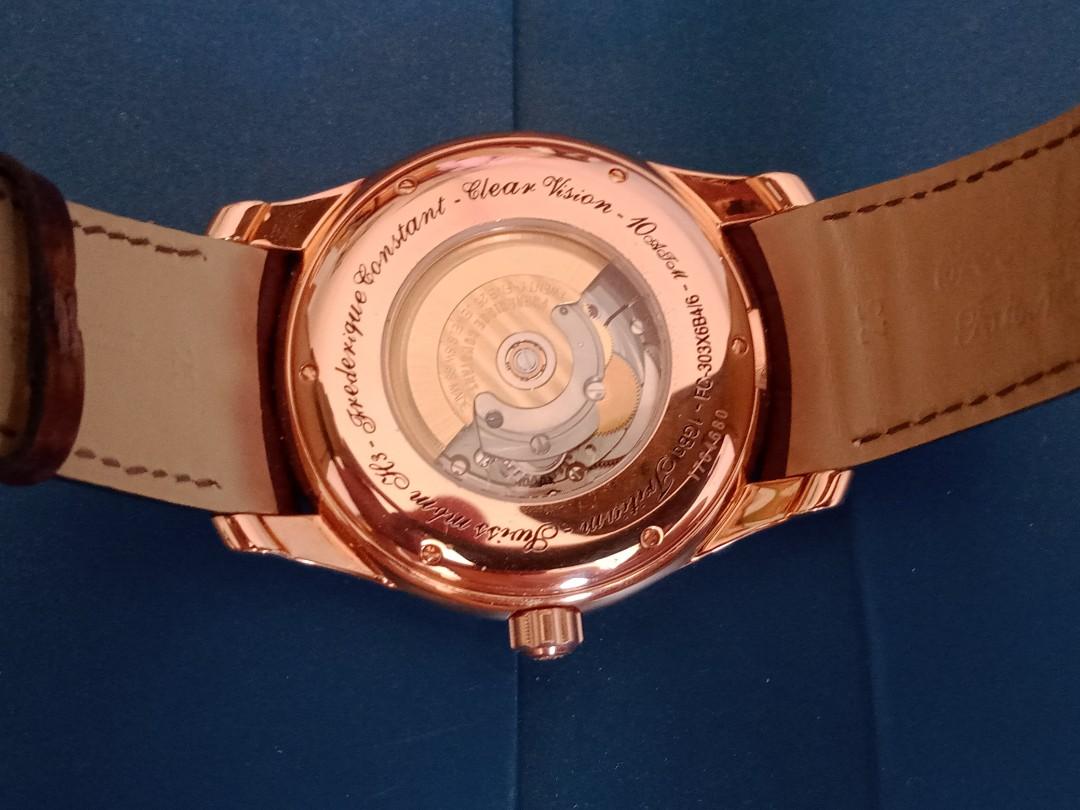 FREDERIQUE CONSTANT CLEAR VISION JUMBO XL AUTO CALATRAVA 42mm. DISCOND