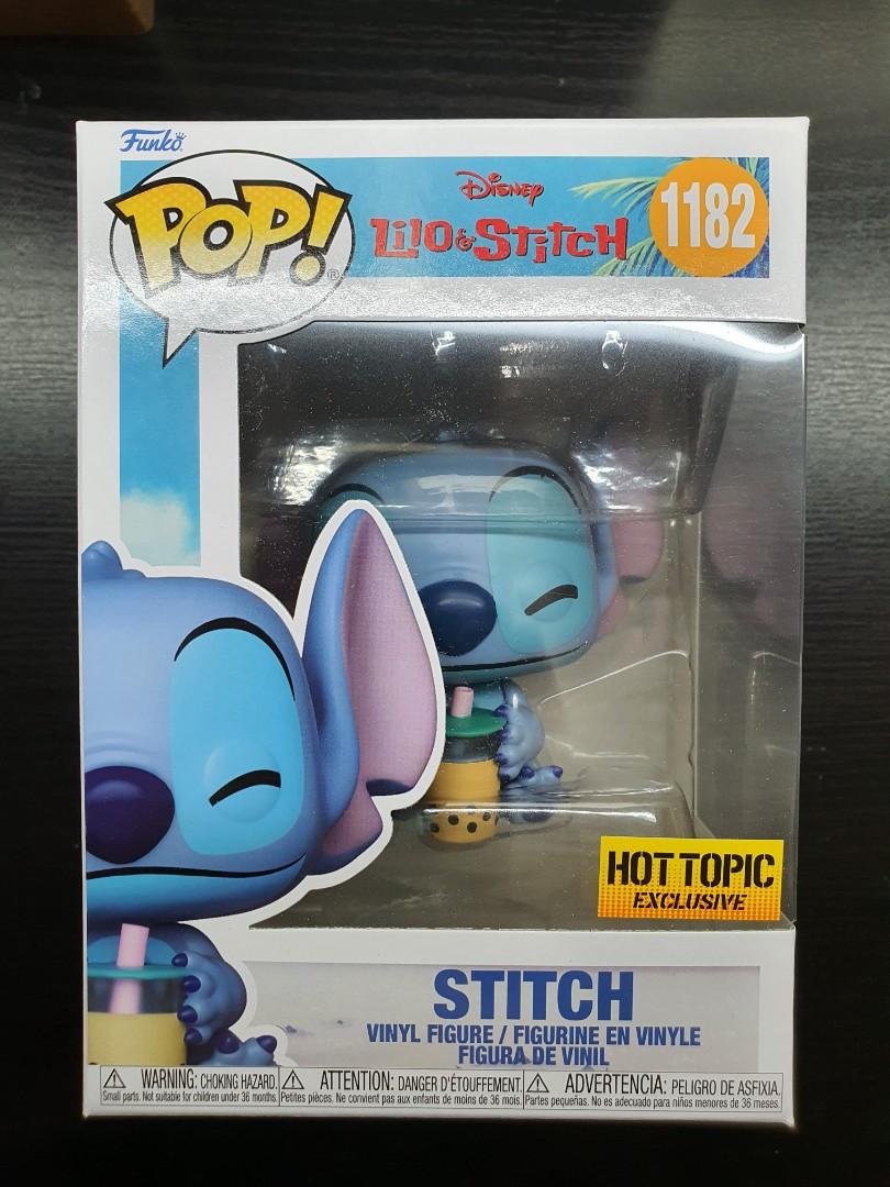 Funko Disney Lilo & Stitch Pop! Stitch (With Boba) Vinyl Figure Hot Topic  Exclusive