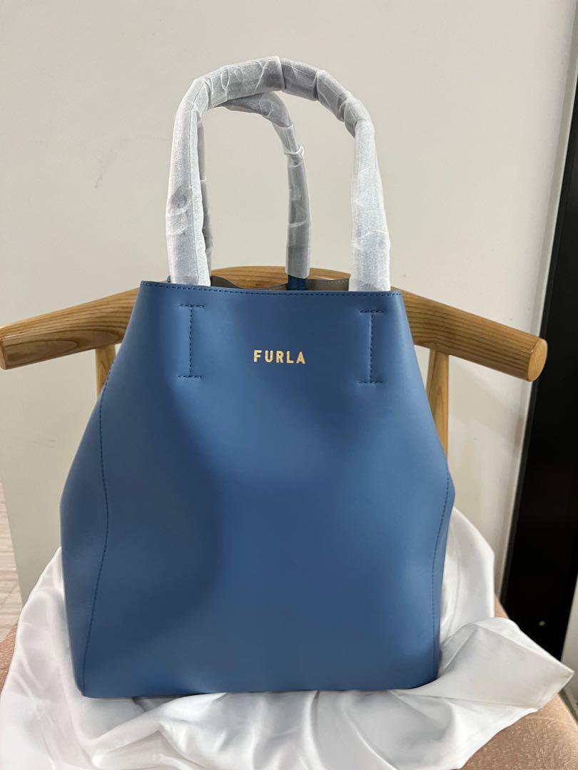 Furla soft leather handbag discount