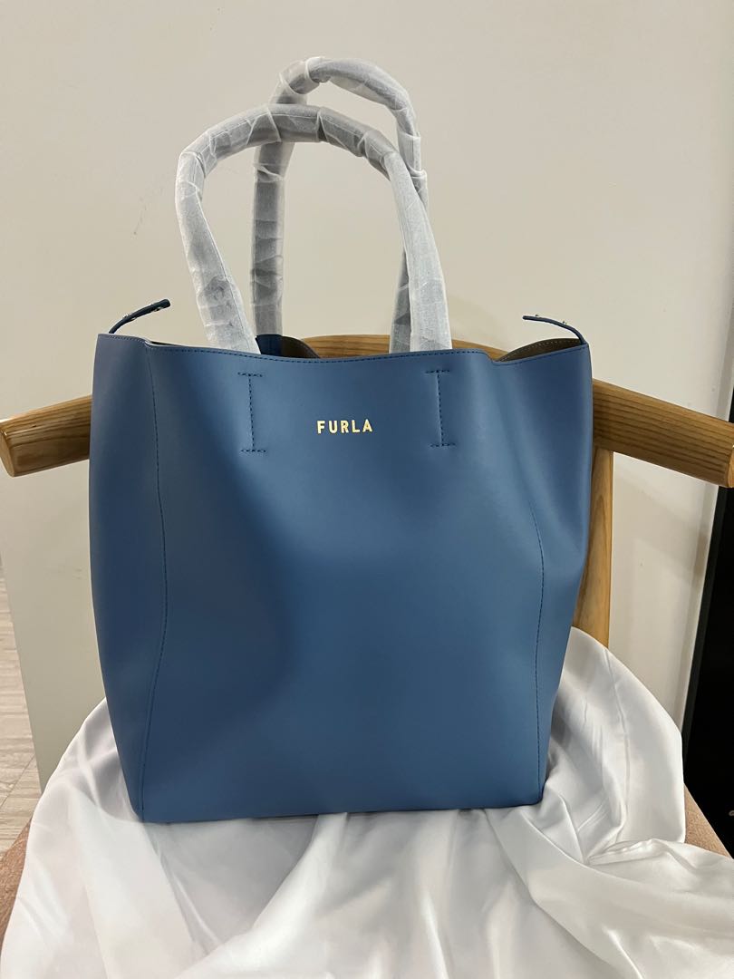 Furla Soft Leather Tote Shoulder Bag