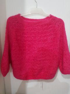 Fuzzy pink fuschia
