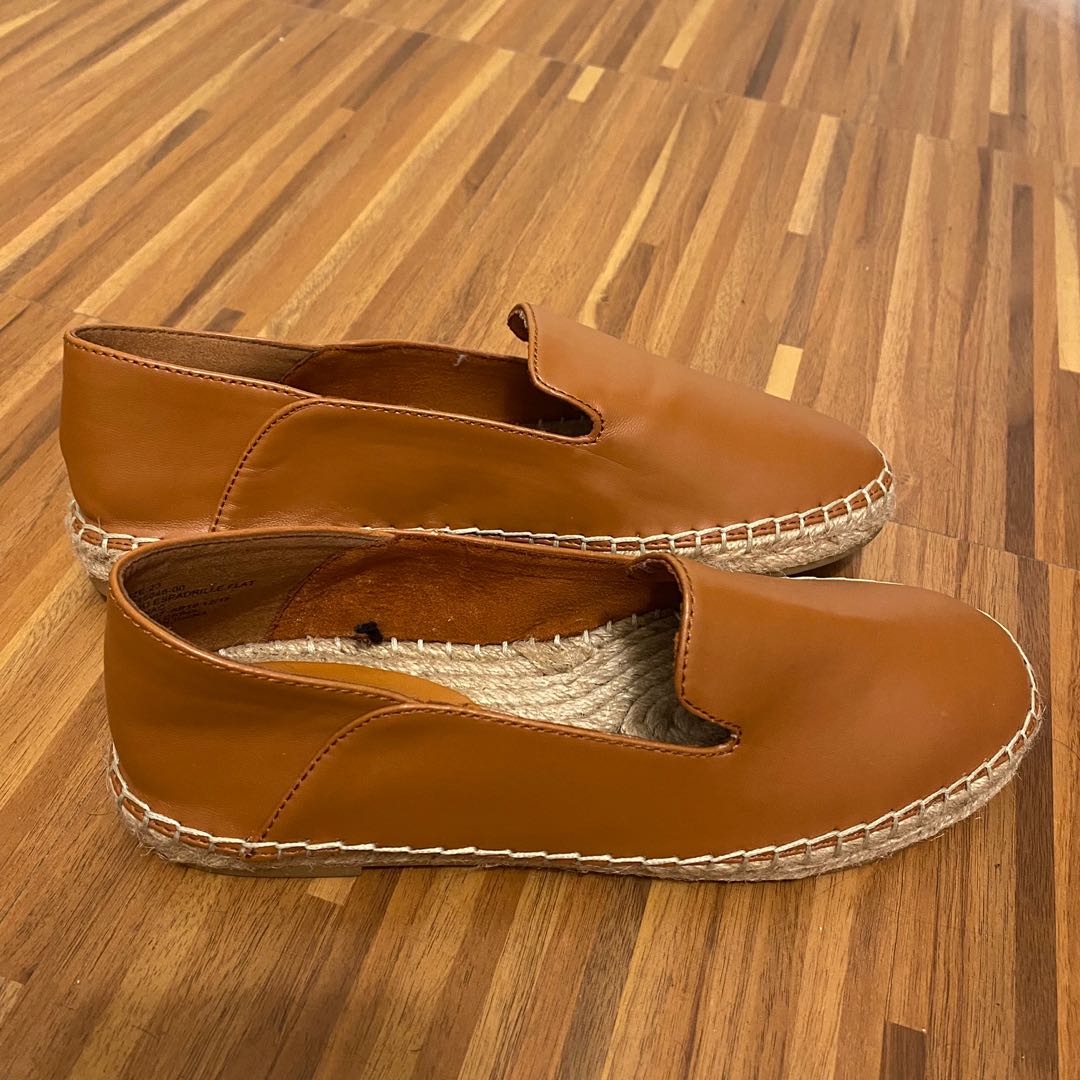 Gap leather deals espadrilles