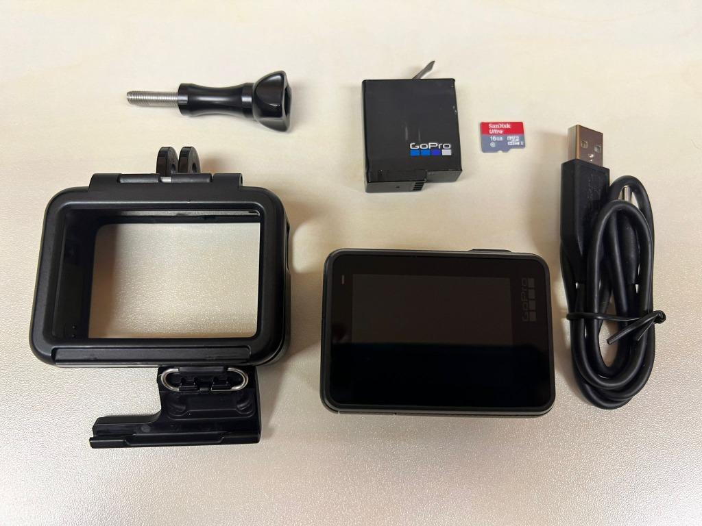 GoPro Hero 5 Black with SanDisk 16GB Micro SD card (Good Condition