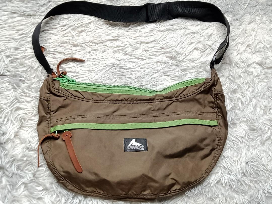 Gregory Sling Bag Brown Green Men s Fashion Bags Sling Bags on