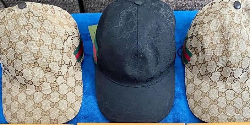 Gucci cap best sale real vs fake