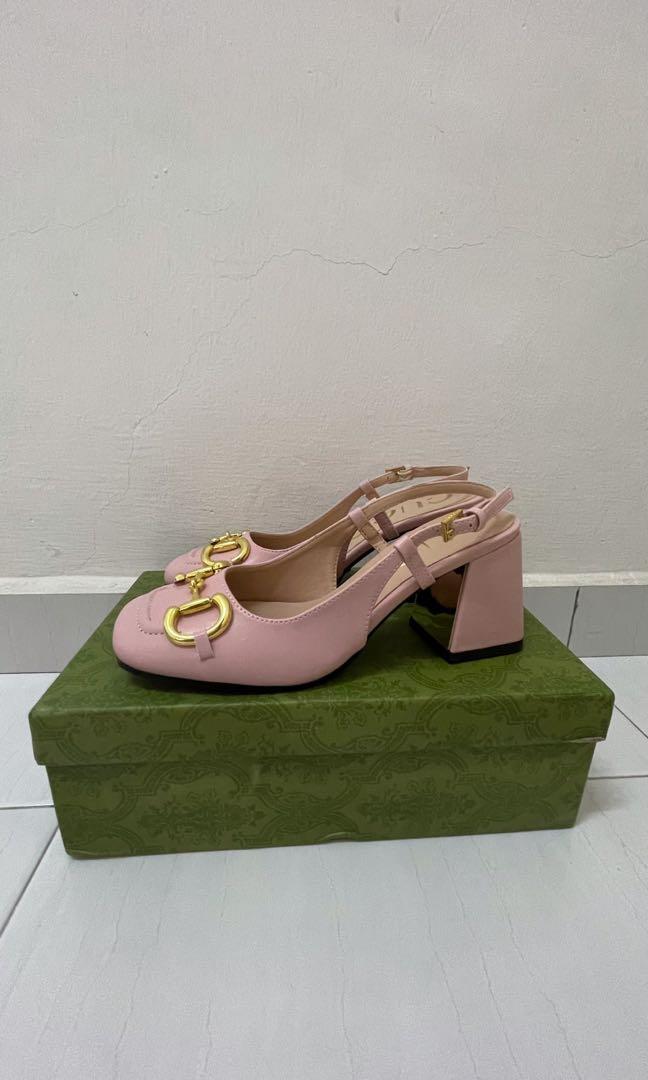 Gucci horsebit heels discount