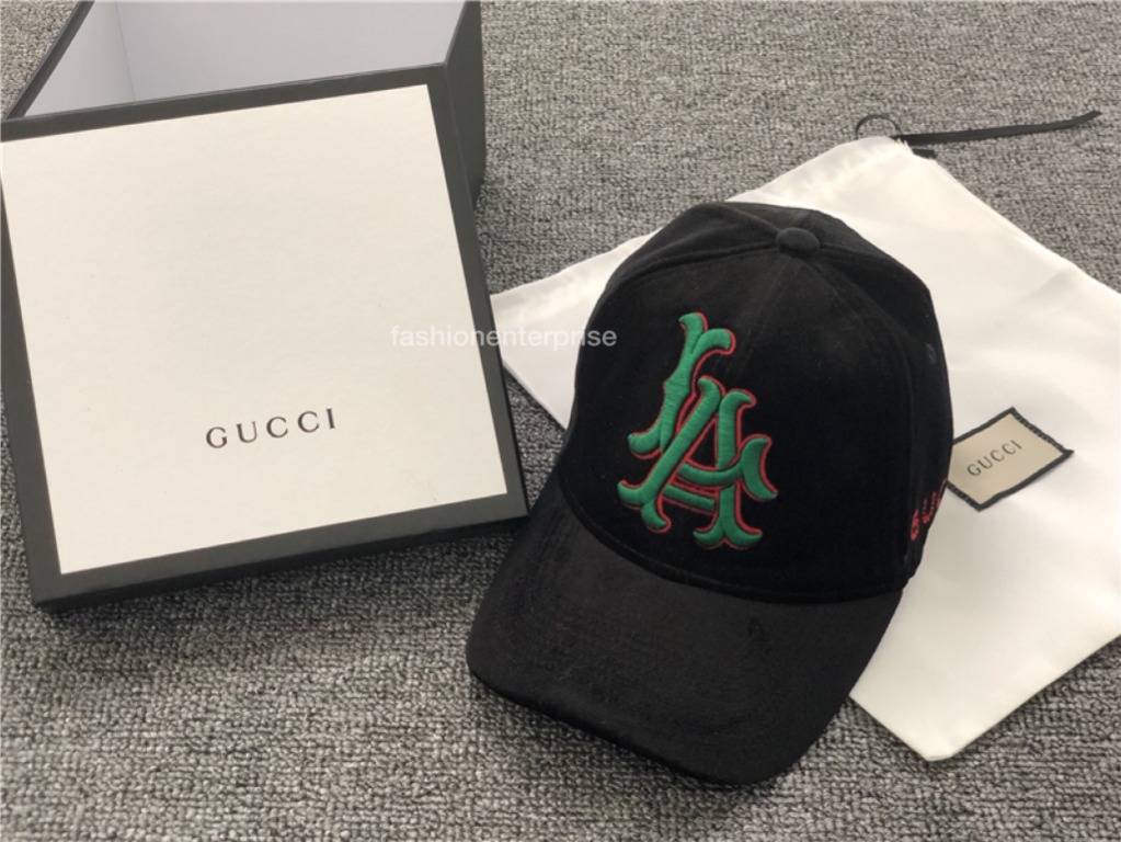 Gucci LA Angeles MLB GG Supreme Baseball Hat