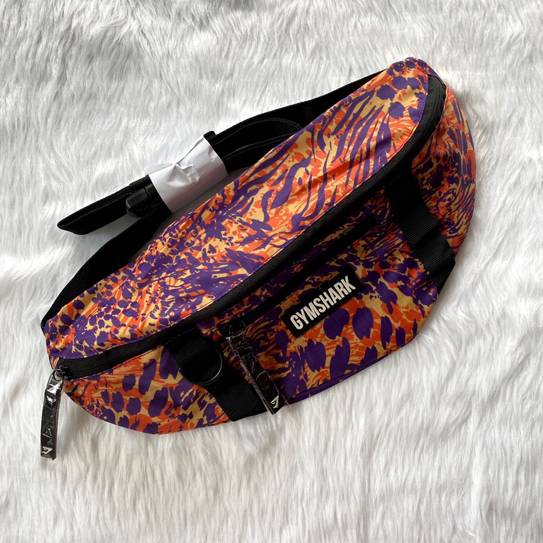 Gymshark Animal Print Sling Bag, Women's Fashion, Bags & Wallets, Cross