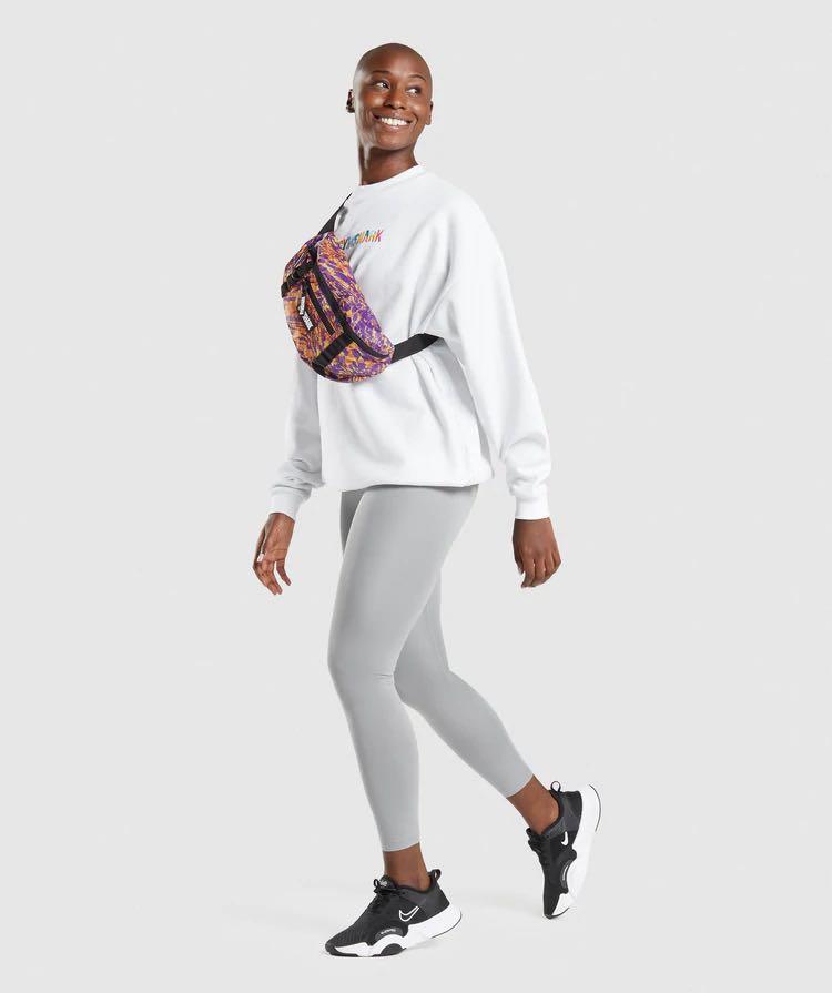 Gymshark Animal Print Sling Bag, Women's Fashion, Bags & Wallets, Cross