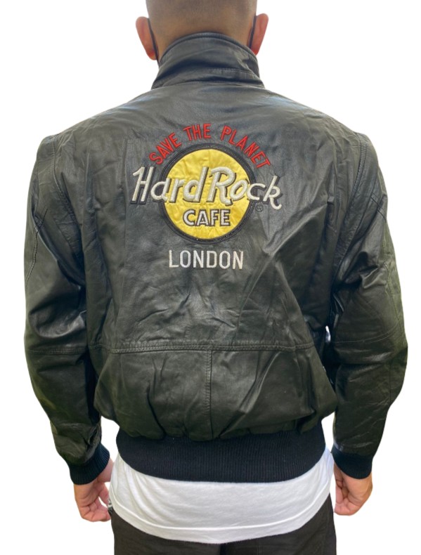 Hard Rock Cafe London Retron Leather Jacket