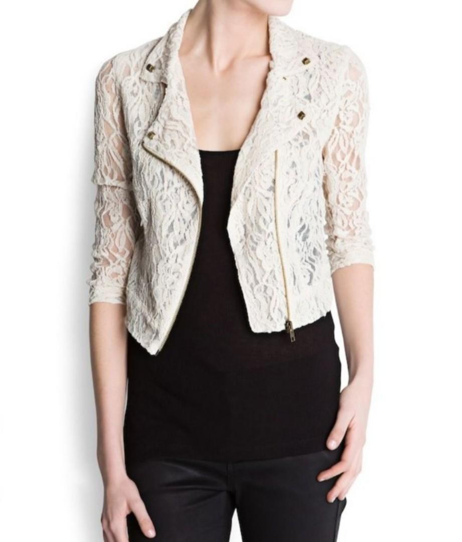 Lace biker jacket outlet