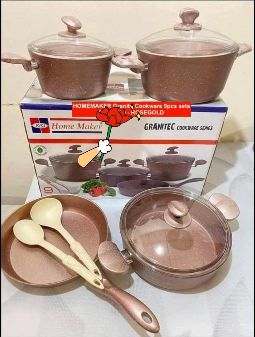 HOMEMAKER GRANITE COOKWARE, Furniture & Home Living, Kitchenware