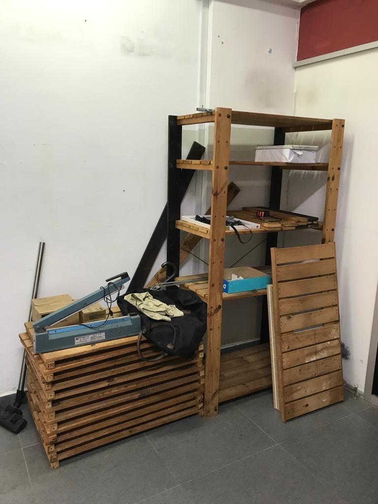 Ikea heavy duty shelf, Furniture & Home Living, Furniture, Shelves