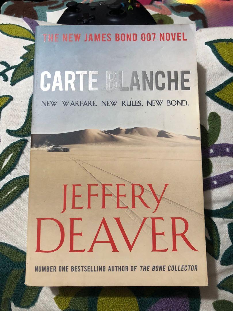 James Bond 007 Novel "Carte Blanche", Hobbies & Toys, Books & Magazines