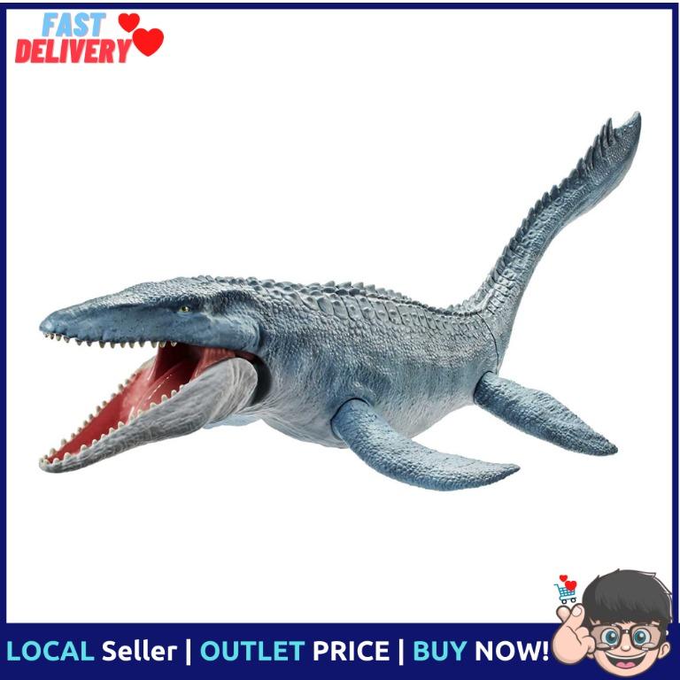Jurassic World Real Feel Mosasaurus Figure Mattel FNG24