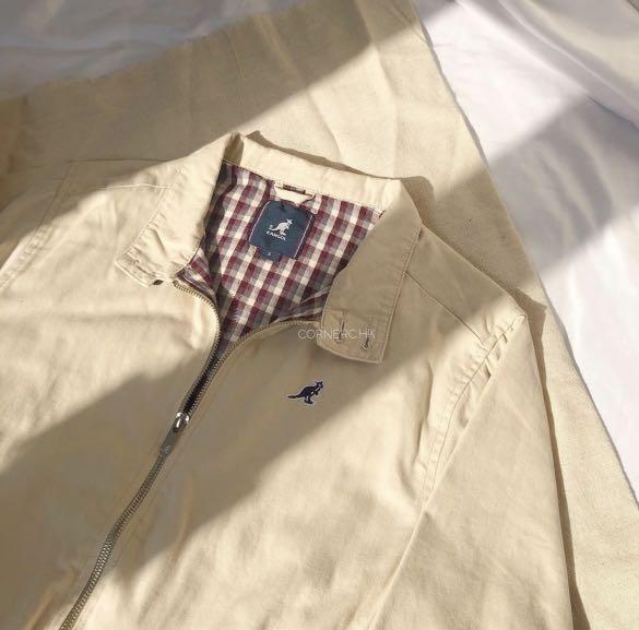 Kangol beige vintage jacket outlet
