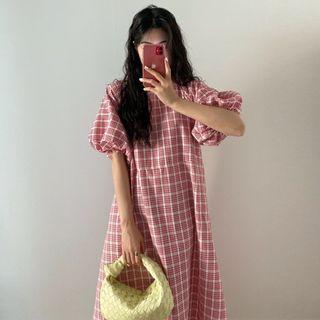 Katherine Checkered Dress