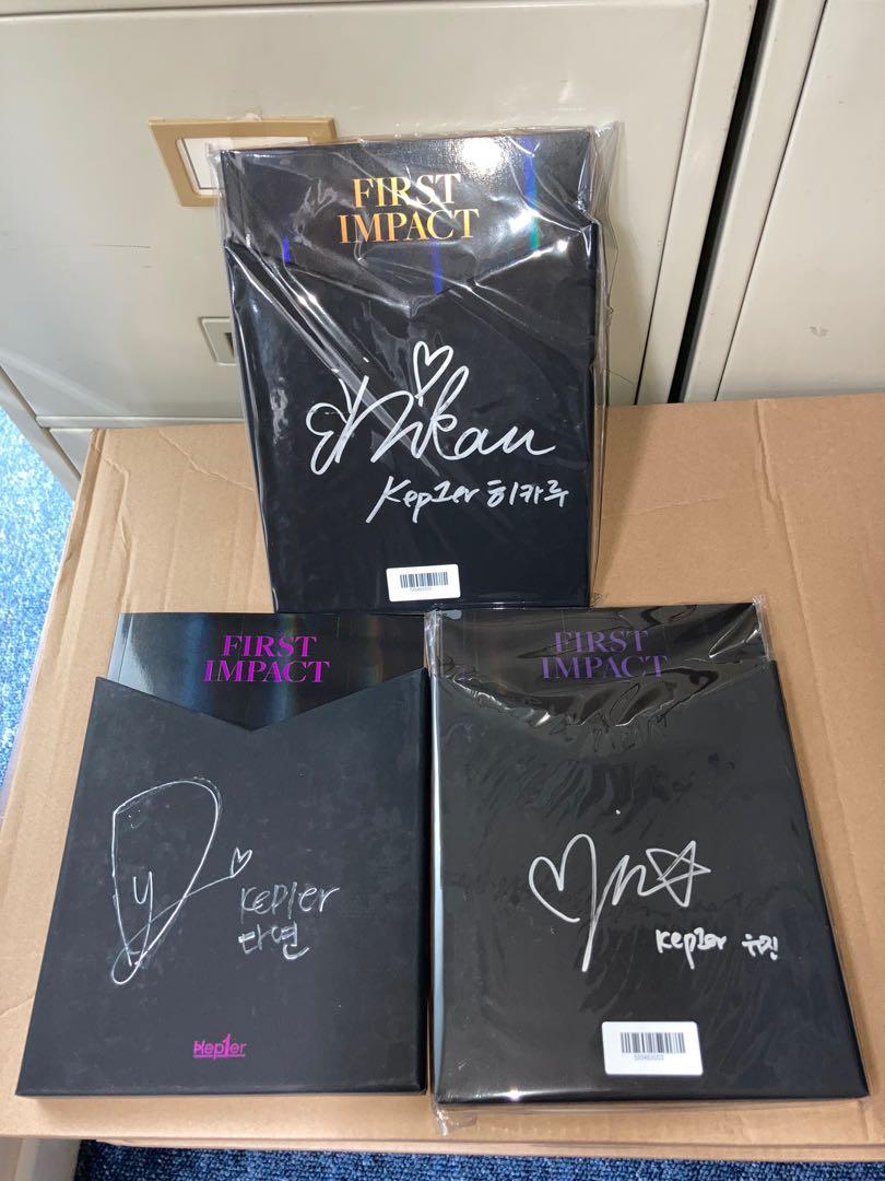 Kep1er FIRST IMPACT Mwave限定直筆サイン入りCD ダヨン◇ケプラー