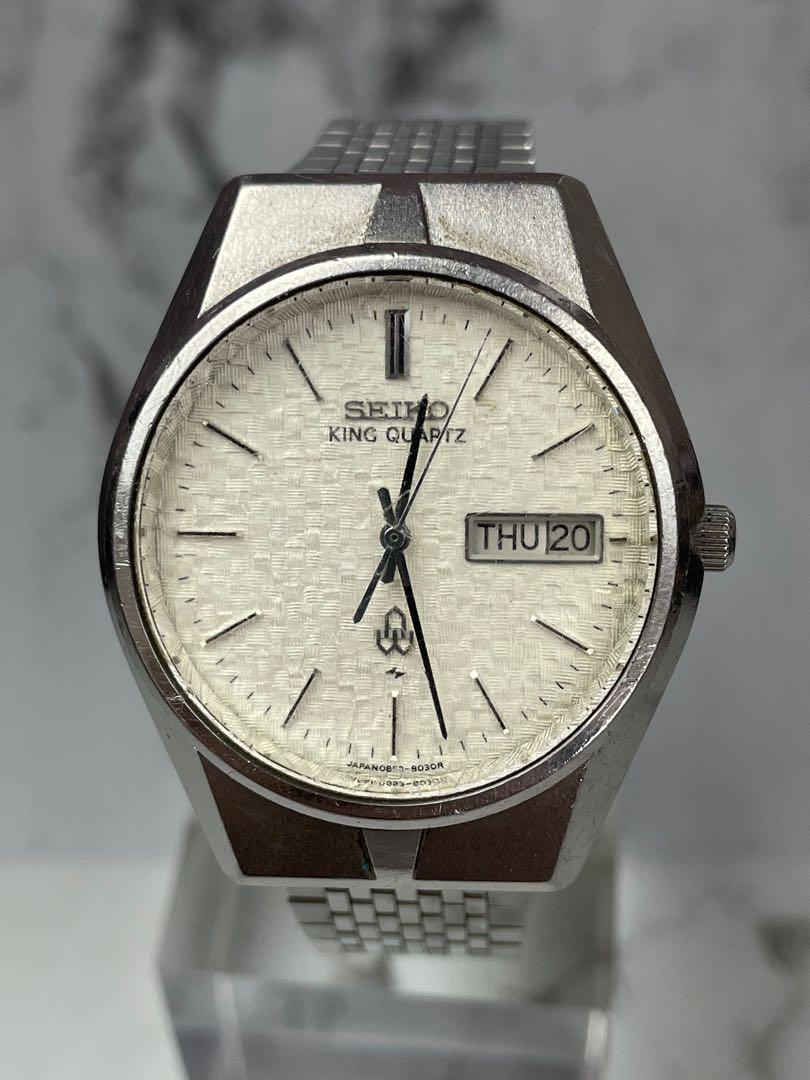King Seiko Vintage Men's Quartz Watch Ref 0853-8030 Circa 1975, Men's  Fashion, Watches & Accessories, Watches on Carousell