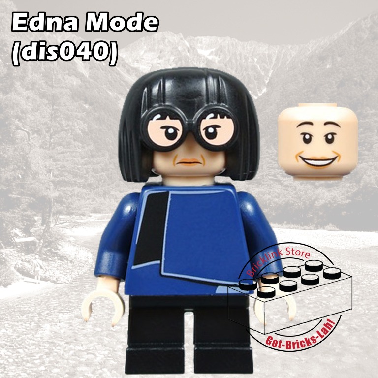 Edna mode lego minifigure sale