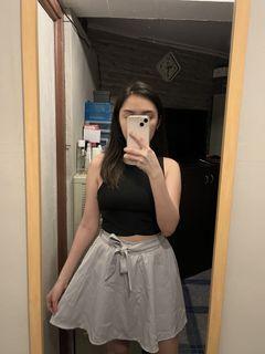 Lilac circle skirt