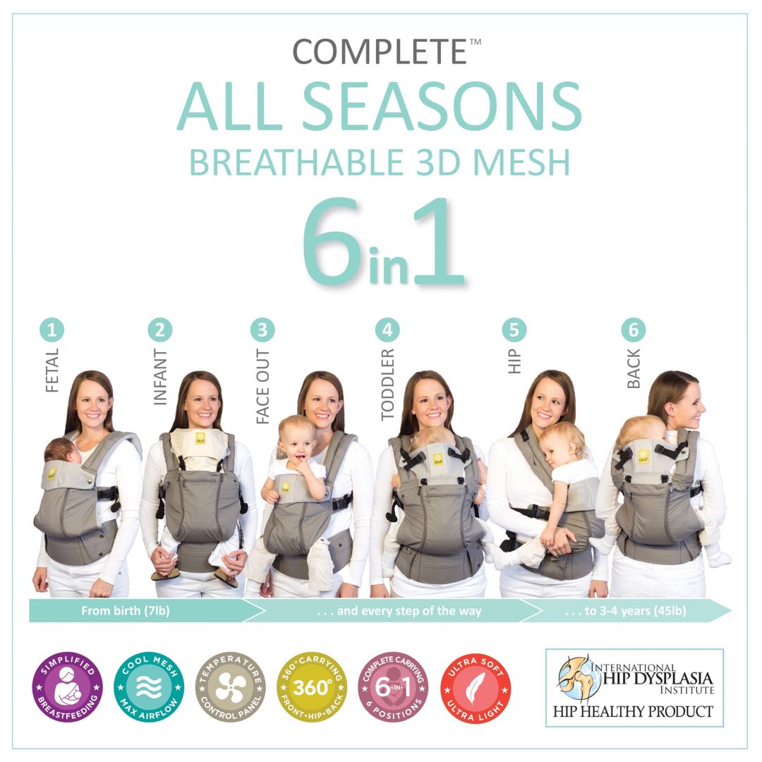 Lillebaby 4 in sales 1 all seasons