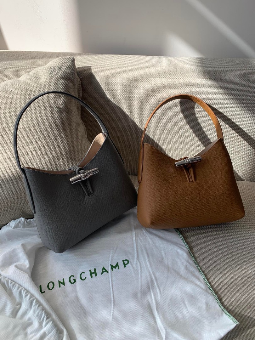Longchamp Roseau hobo bag, Women's Fashion, Bags & Wallets, Tote