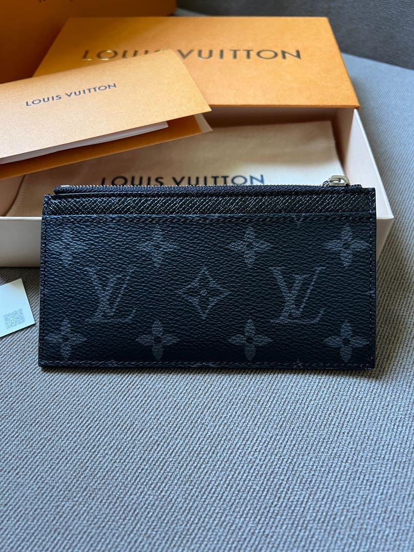 Louis Vuitton Coin Card Holder Monogram Eclipse