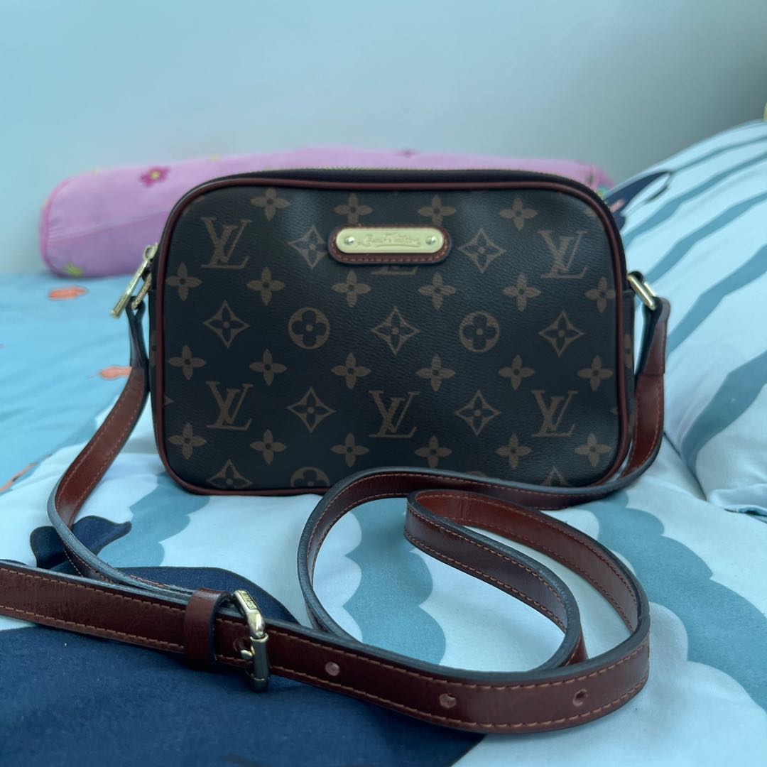 LOUIS VUITTON Louis Vuitton Monogram Abbesses GM Shoulder Crossbody Bag  M45257, Brown Women's Across-body Bag