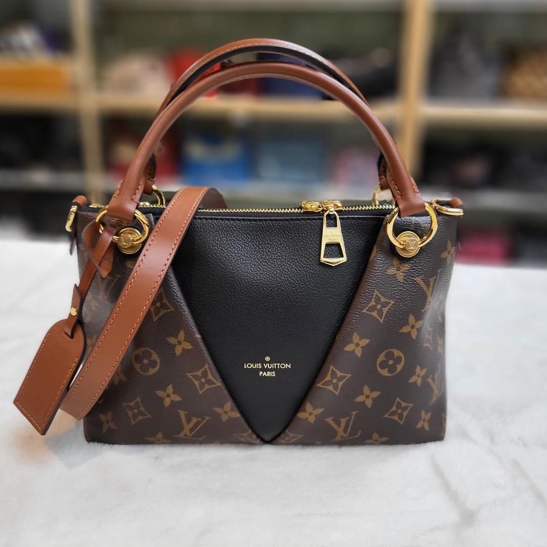 Louis Vuitton Monogram V Tote MM  Brown Totes Handbags  LOU755935  The  RealReal