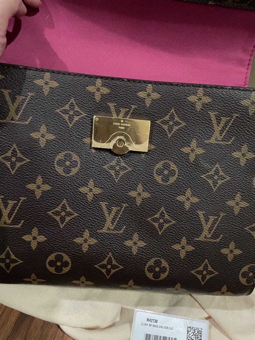 Louis Vuitton Cluny BB ( M42738 ), Luxury, Bags & Wallets on Carousell