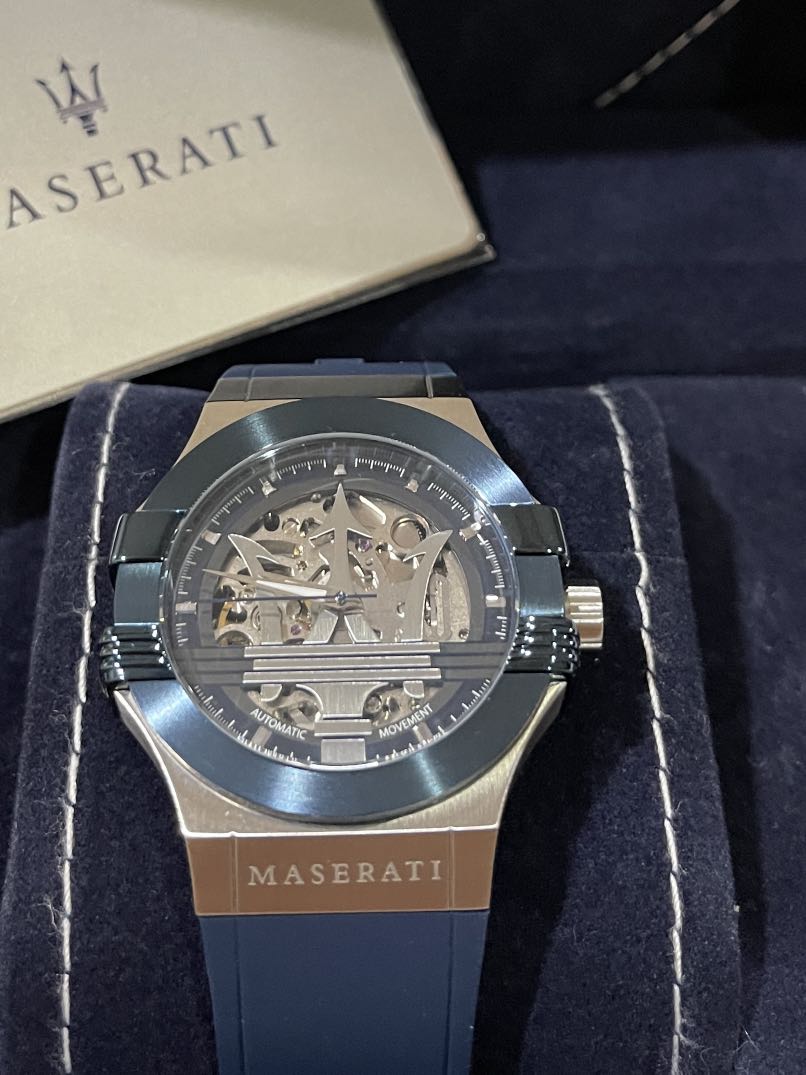 Maserati top skeleton watch