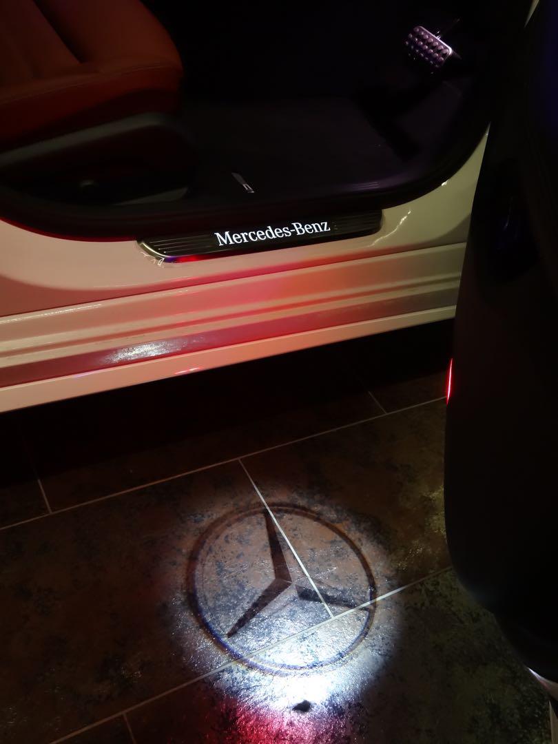 Mercedes Logo Projector Light (Original), Auto Accessories on Carousell