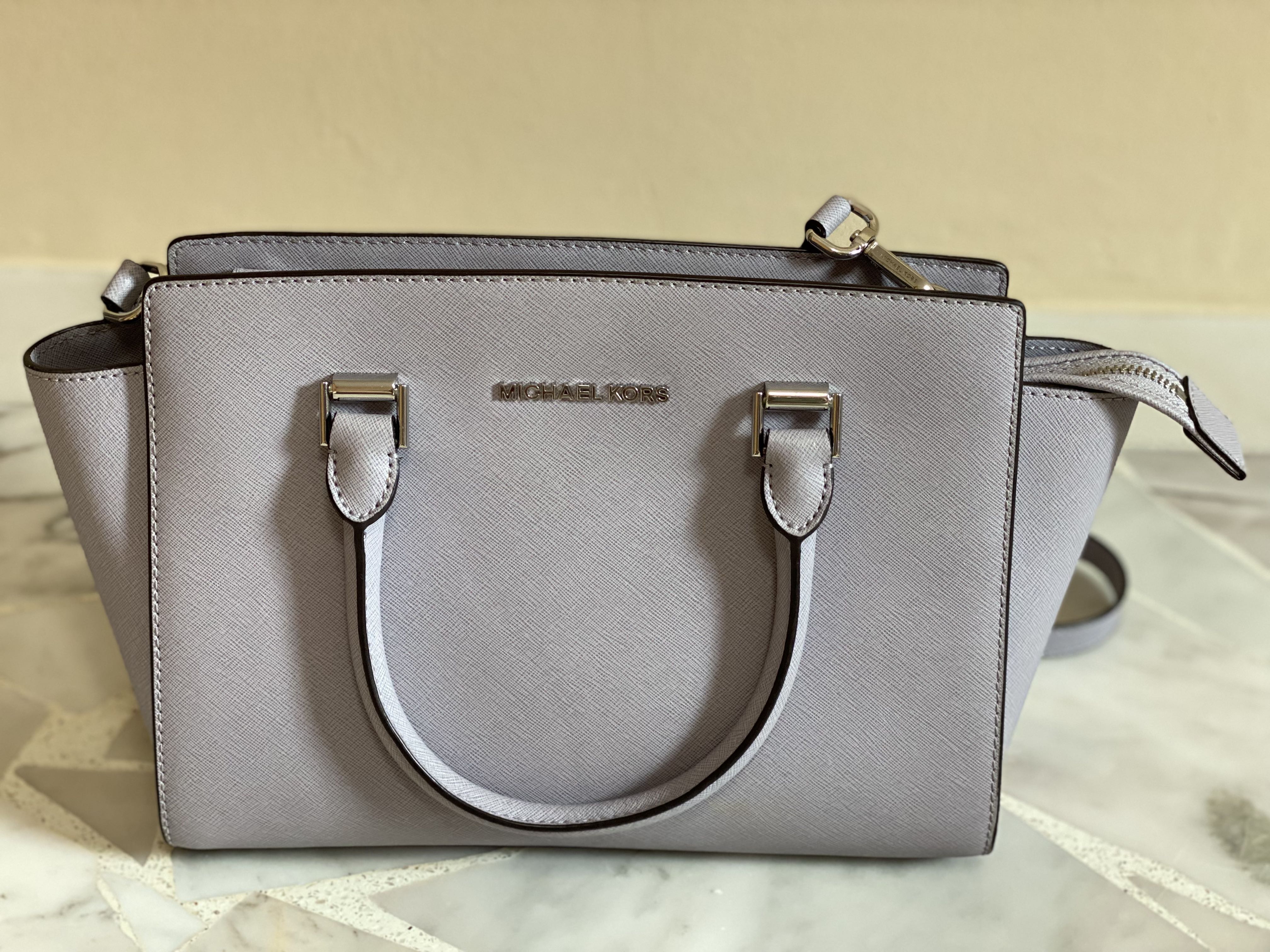 Michael kors selma lilac clearance